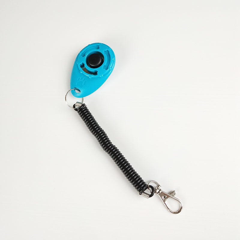 Dog Training Clicker | Positive Reinforcement Dog Obedience Tool Light blue dog training