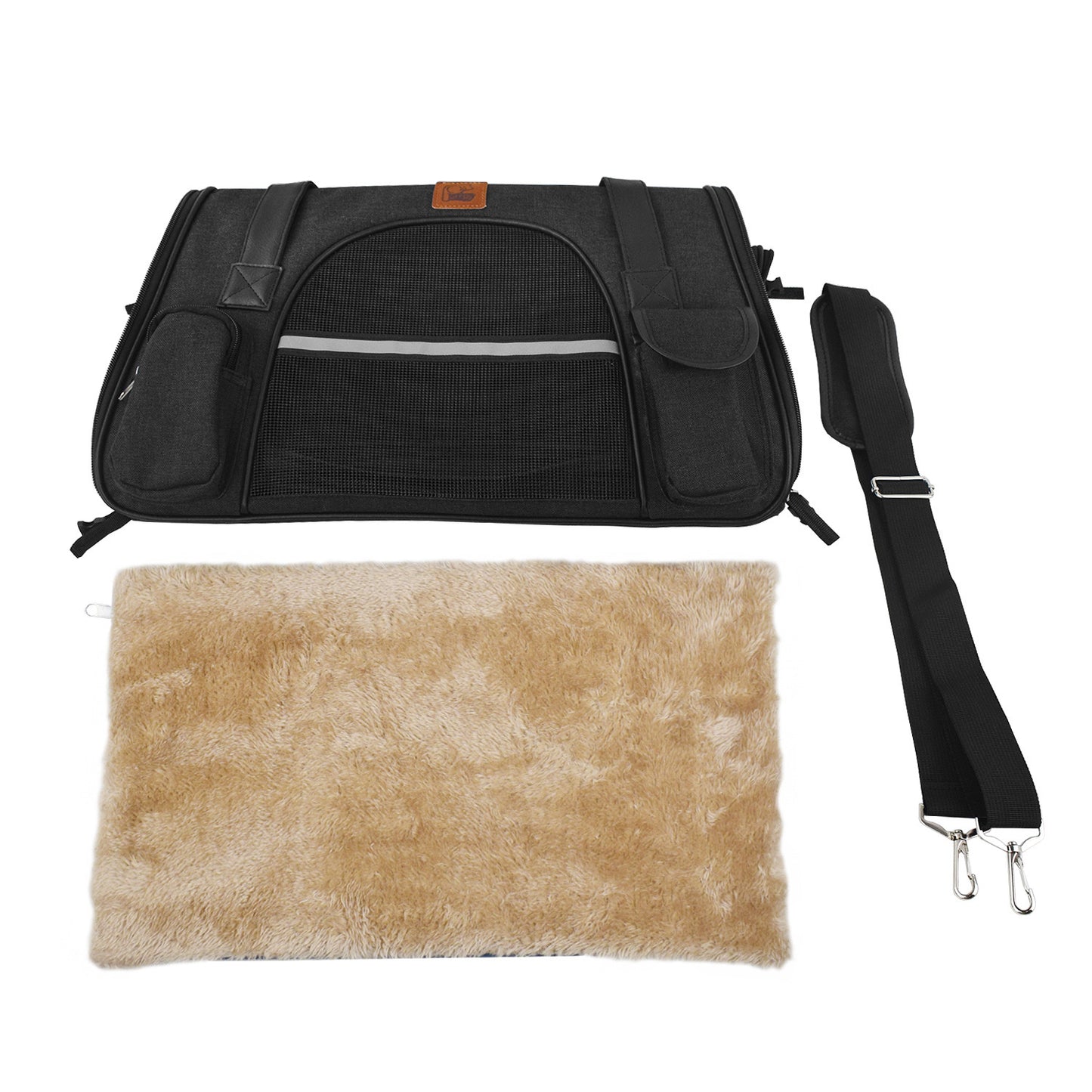 Oxford Cloth Dog Travel Car Seat | Portable Dog Carrier for Small Dogs - travel