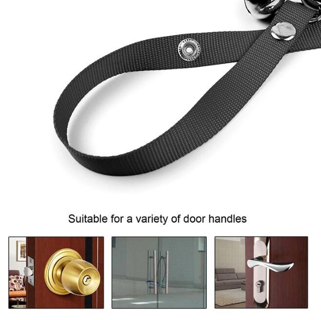 Adjustable Dog Doorbells for Potty Training | Bells for Housebreaking And Communication default Dog Training Gear