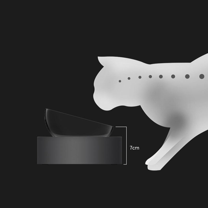 Adjustable Stainless Steel Pet Dog Cat Double Bowls Anti Slip food