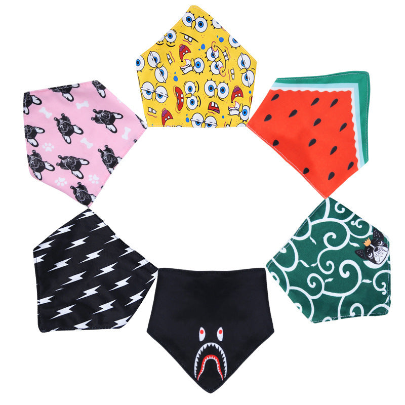 Dog Triangle Scarf: Small Dog Bib and Bandana Accessories