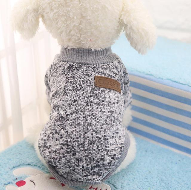 Cozy Wool Dog Sweater: Classic Pullover for Small to Large Dogs 10 / L Accessories