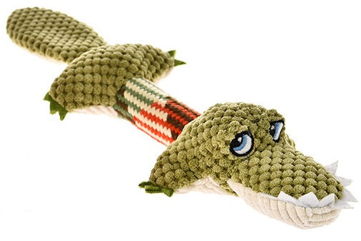 Squeaky Alligator Plush Dog Toy | Interactive And Durable Chew Toy for Dogs Crocodile toys