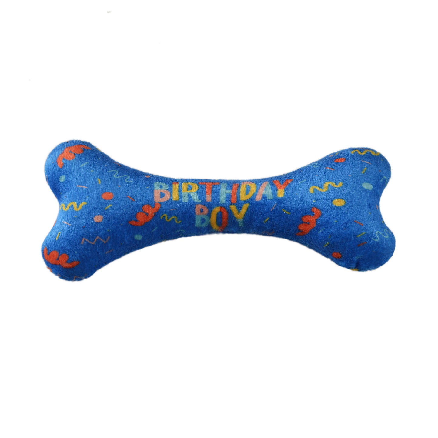 Dog Triangle Scarf Dog Birthday Bone And Saliva Towel Blue / Bone birthday