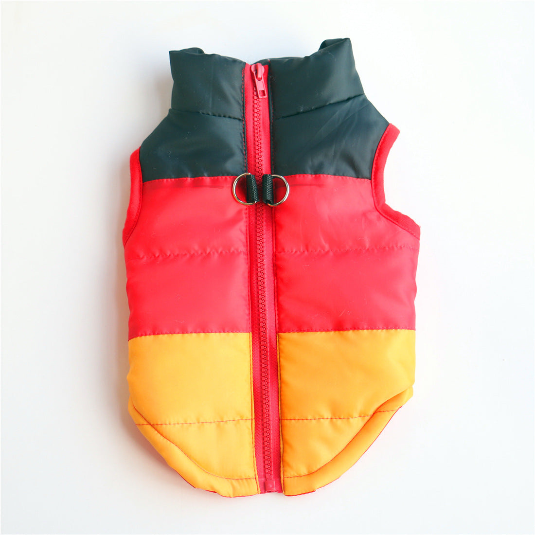 Winter Dog Puffer Vest And Jacket | Three-Piece Dog Coat Set - Yellow / L - coats