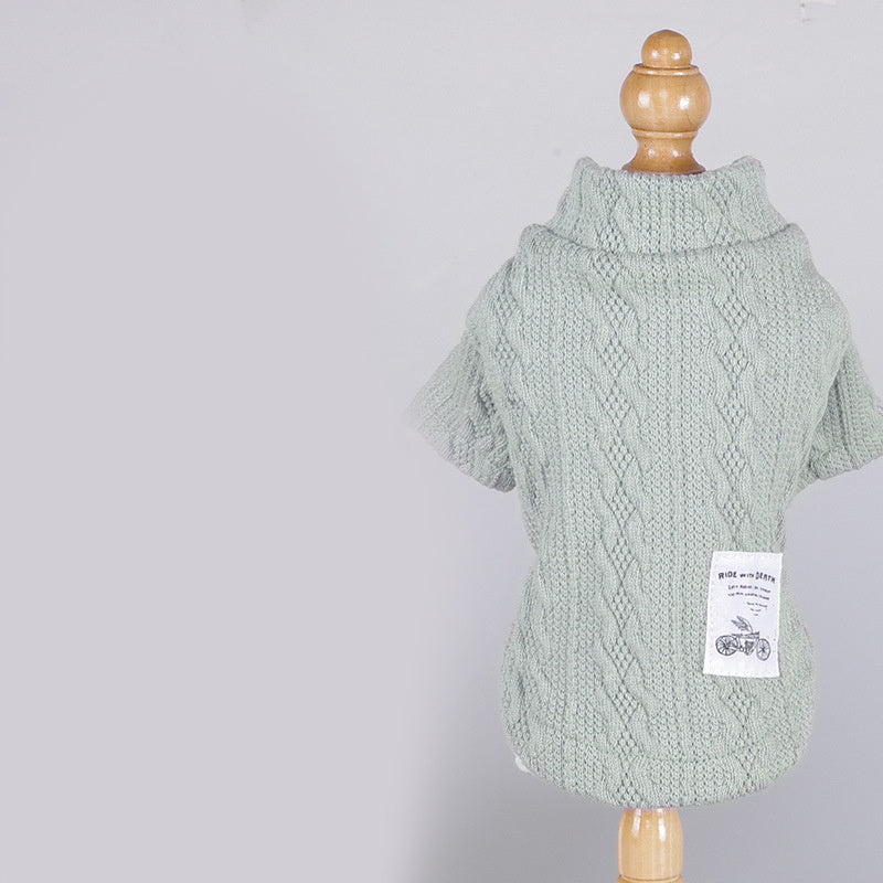 Thin Acrylic Dog Sweater | Lightweight Dog Pullover Grey / L Accessories