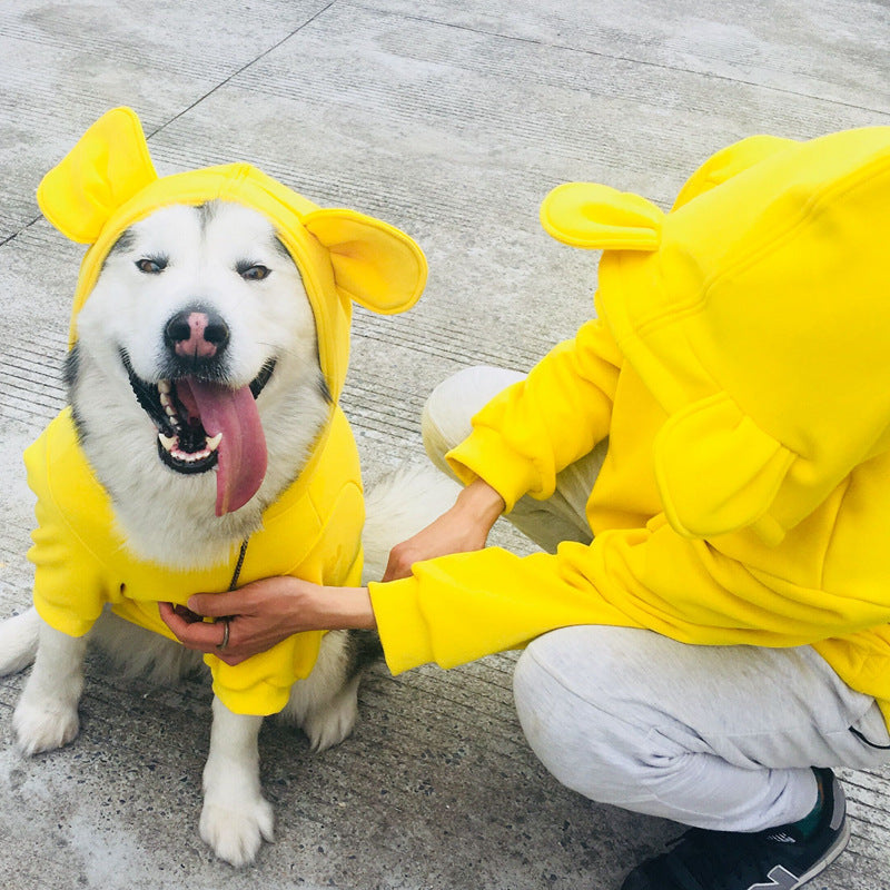 Yellow Dog Sweater For Winter: Dog Pullover for All Seasons Accessories