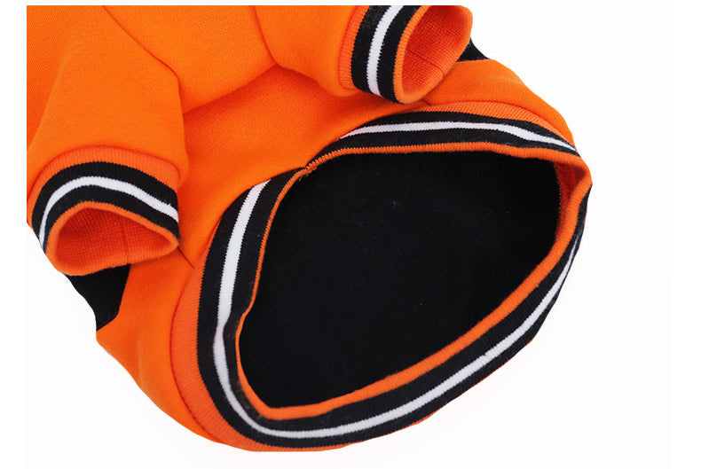 Puppy Dog Clothes: Halloween Pumpkin Costume Sweater for Dogs Accessories
