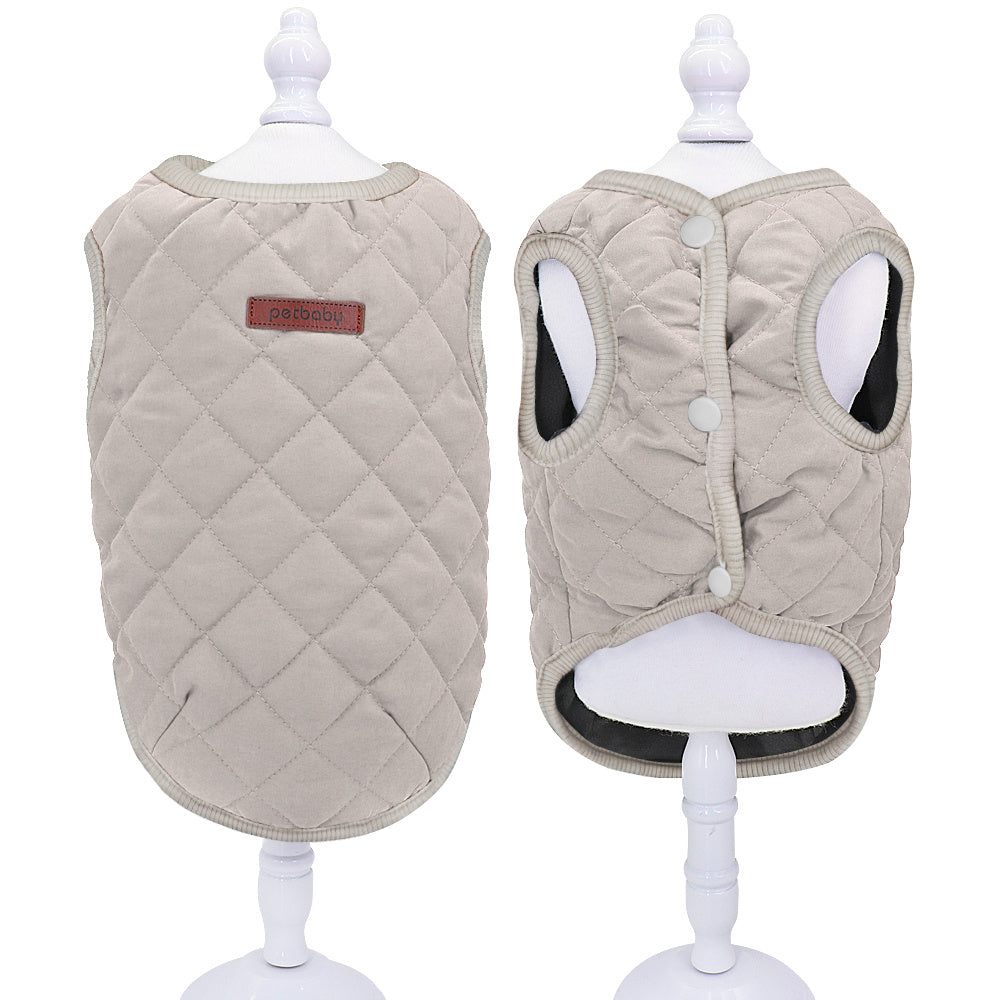 Waterproof Dog Winter Coat | Cold Resistant And Durable Dog Vest - Apricot / L - coats