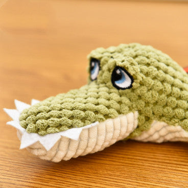 Squeaky Alligator Plush Dog Toy | Interactive And Durable Chew Toy for Dogs Crocodile toys