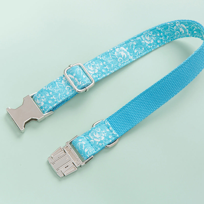 Adjustable And Comfortable Printed Dog Collar | Eco Friendly Design Dog Collars & Leashes
