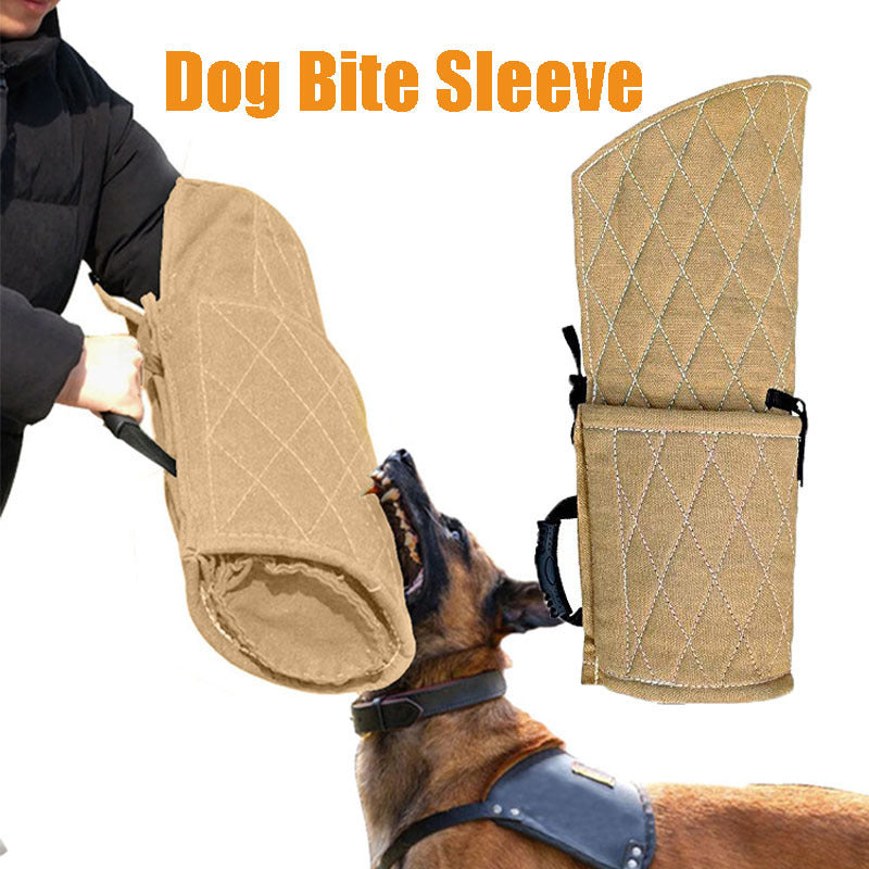 Durable Jute Dog Training Bite Sleeve | Protective Arm Guard For Dogs dog training