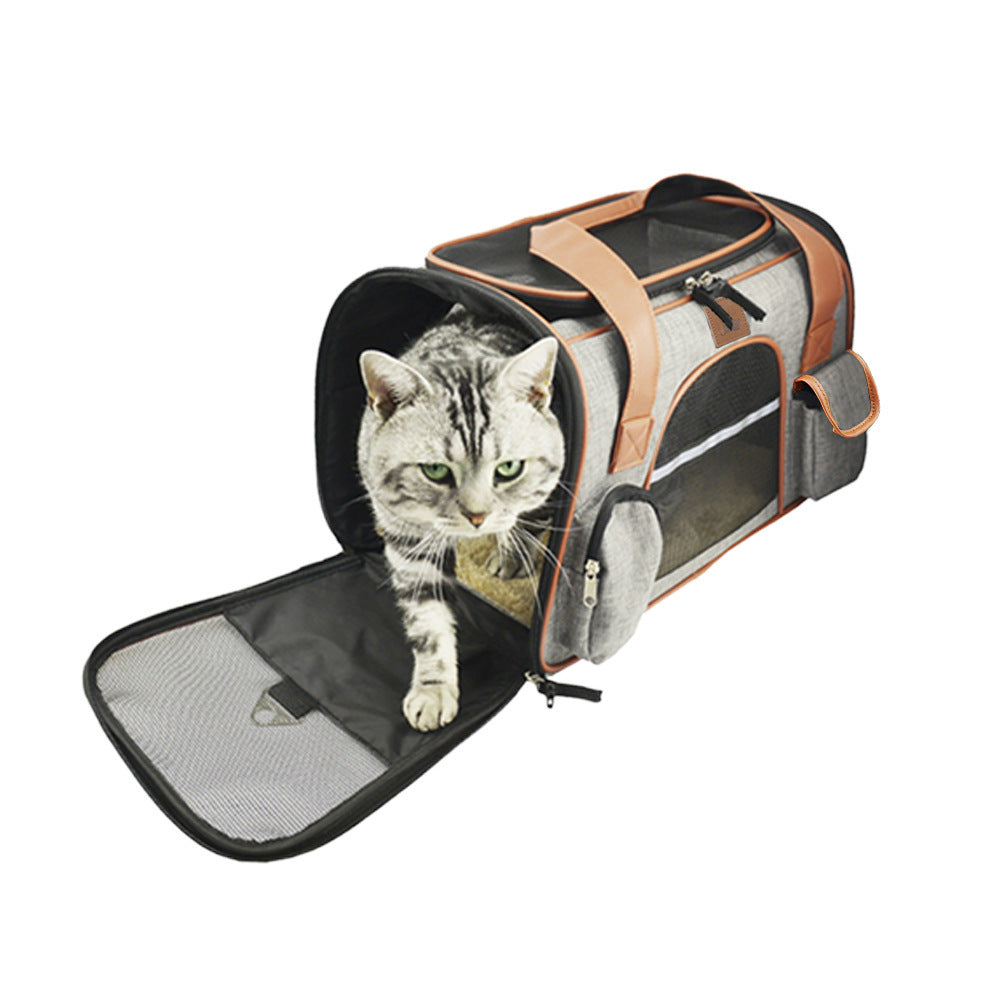 Oxford Cloth Dog Travel Car Seat | Portable Dog Carrier for Small Dogs - travel