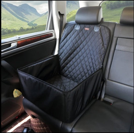 Multi Function Pet Car Dog Seat Cover | Waterproof Dog Travel Hammock Trunk Protector KC09 thickened car basket travel