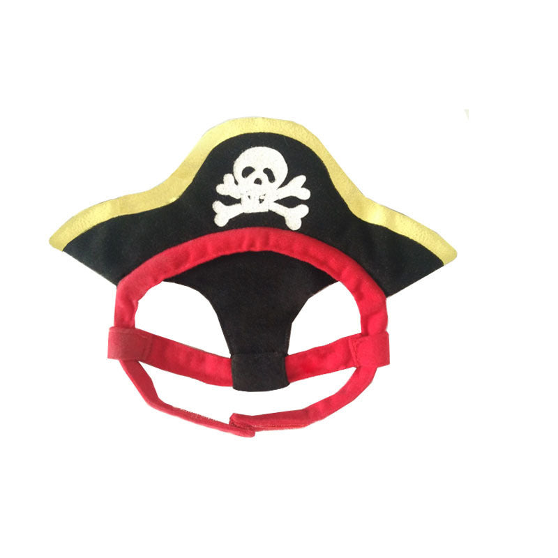 Halloween Funny Dog Clothes: Pirate Dog Costume Jumpsuit Accessories