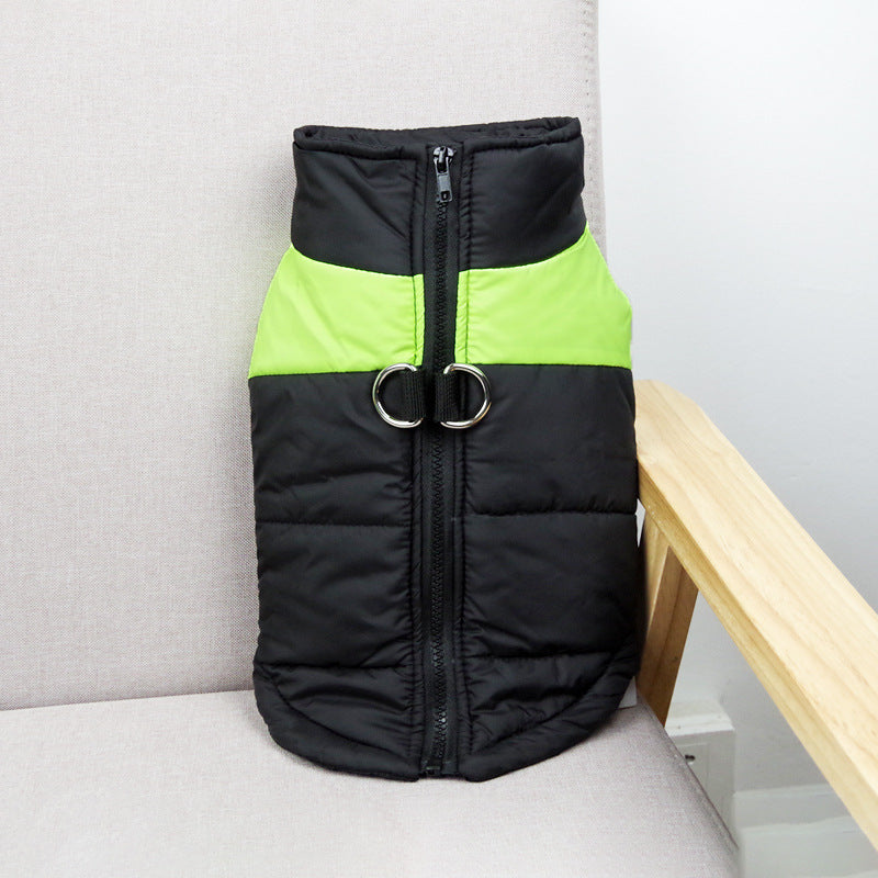 Waterproof Winter Dog Coat | Warm And Casual Dog Cotton Vest - Yellow / 3XL - coats