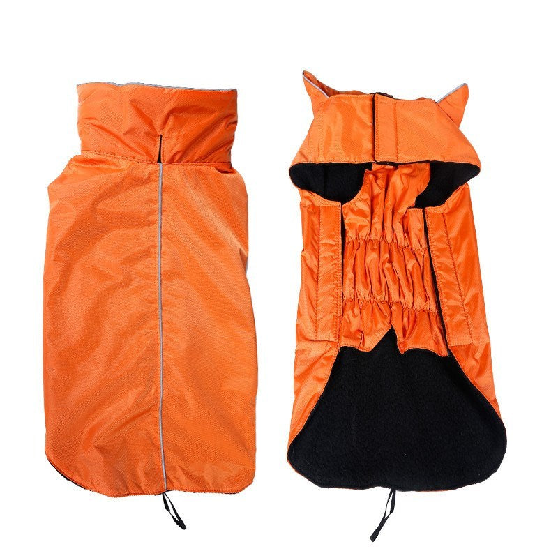 Waterproof Dog Rain Coat | Adjustable Tarpaulin Dog Coat Vest - coats