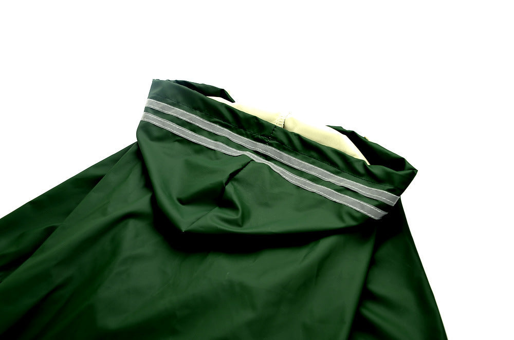 Large and Medium Dog Raincoat: Full-Coverage Waterproof Dog Jacket with Hood - Accessories