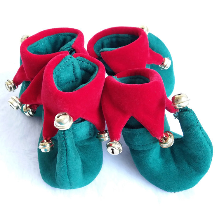 Christmas Dog Shoes Festive Cotton Pet Dog Booties christmas