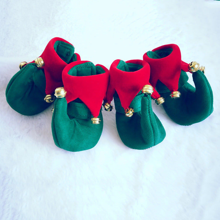 Christmas Dog Shoes Festive Cotton Pet Dog Booties christmas