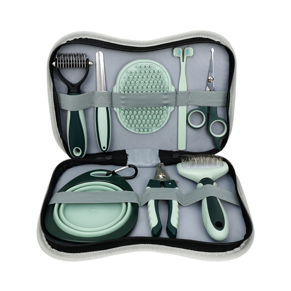 Professional Dog Grooming Kit with Cordless Clippers 8in1 home