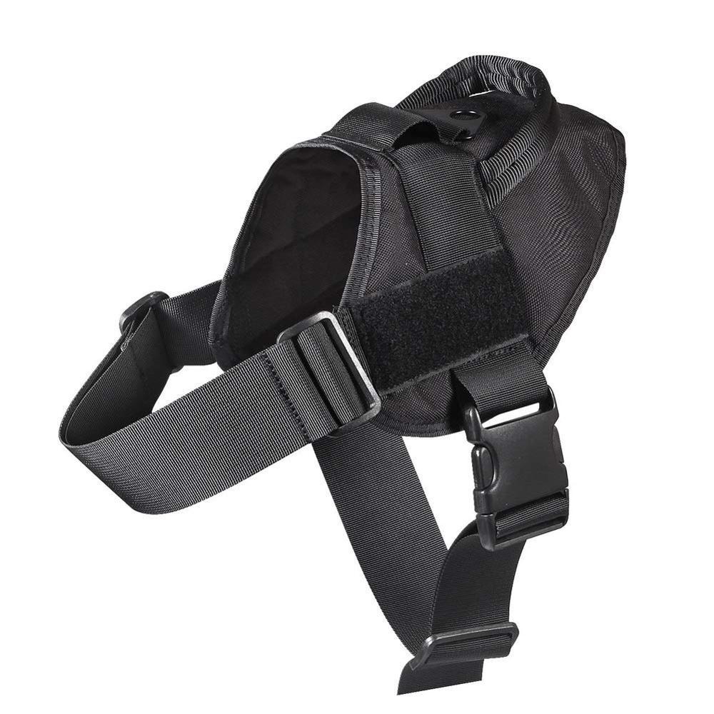 Tactical Dog Training Vest Harness | Waterproof Dog Vest - Black / L - coats