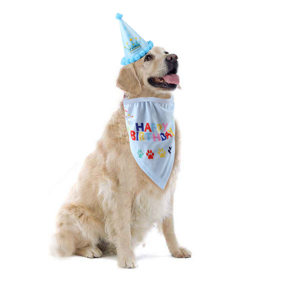 Dog birthday hat pet hat Dog Birthday Accessories birthday