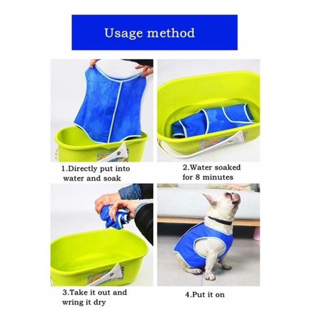 Lightweight Dog Cooling Vest | Summer Jacket for Dogs - coats