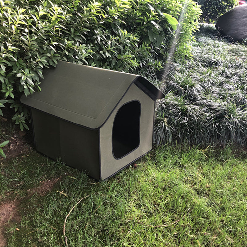 Outdoor Waterproof Dog Kennel | Portable Dog House with Door Curtain outdoor