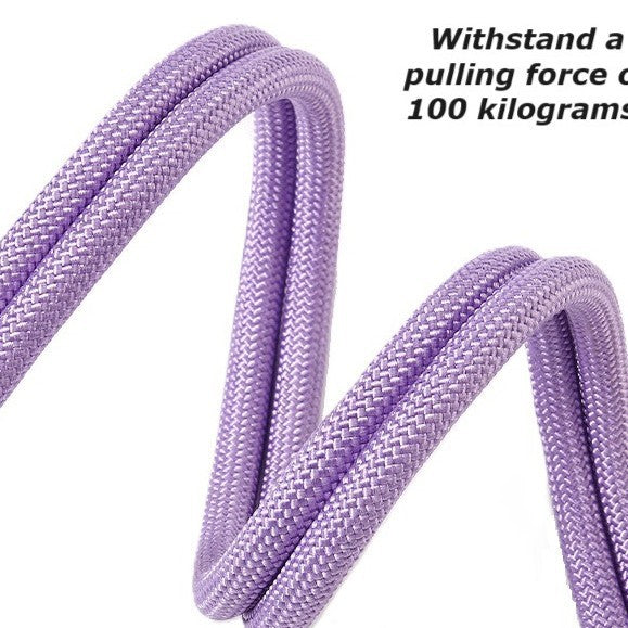 Nylon Dog Leash with Comfortable Foam Handle | Anti-Slip Dog Traction Rope - leash