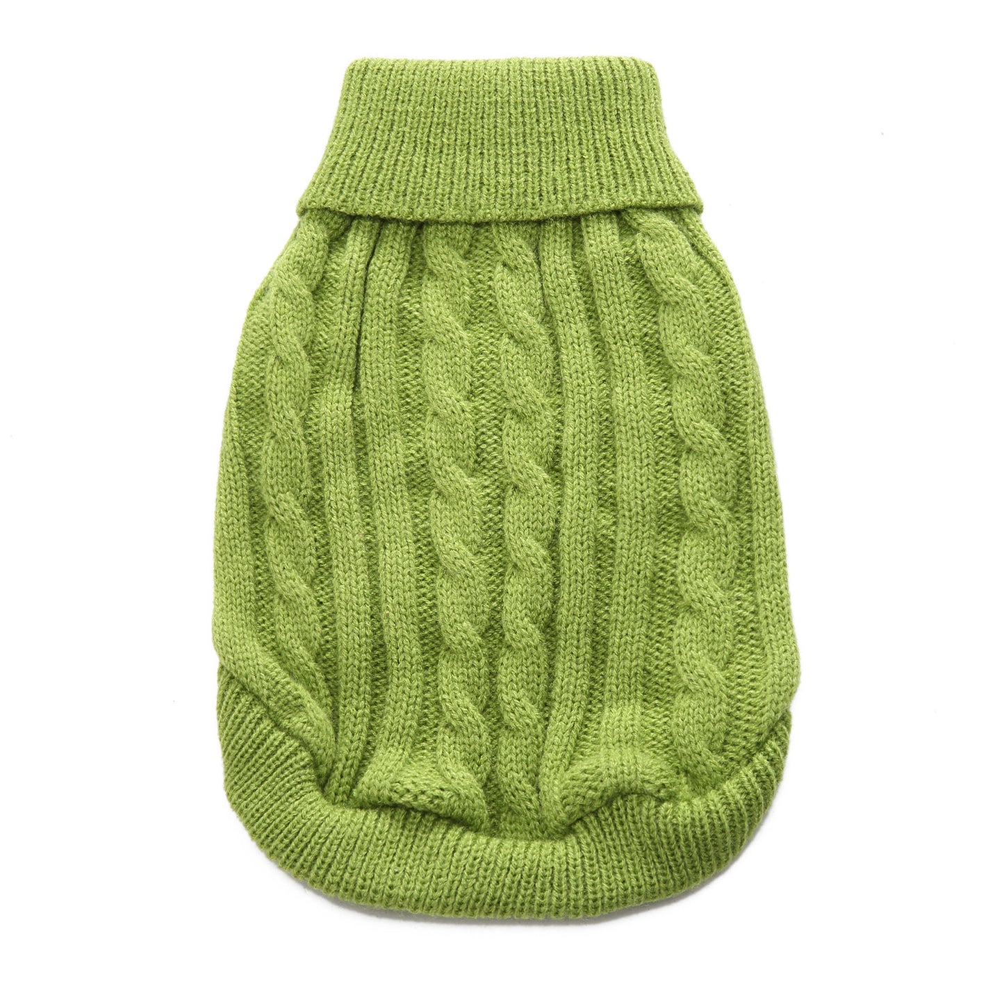 Warm Wool Knitted Dog Sweater | Soft Dog Pullover And Sweater Light Green / 2XL Accessories