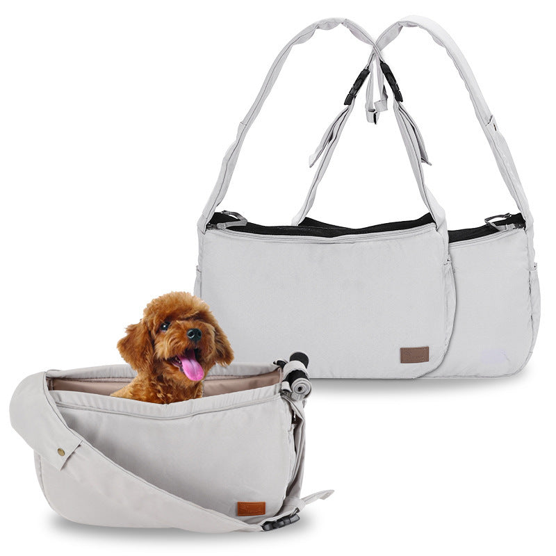 Hands-Free Dog Travel Sling Bag | Portable And Breathable Carrier for Dogs - travel
