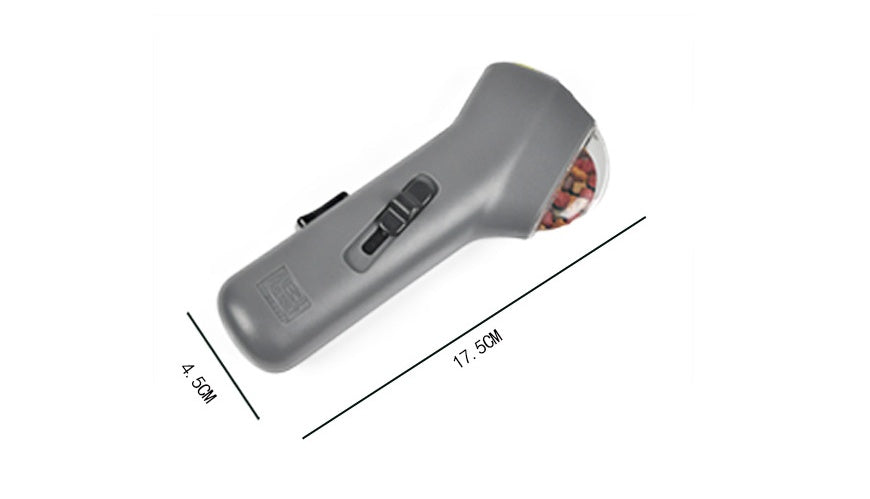 Interactive Dog Treat Launcher | Reward Dog Training Toy Grey dog training