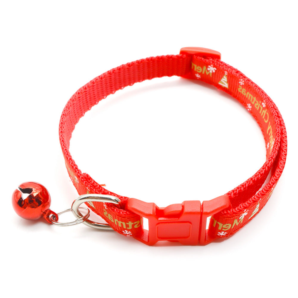 Father Christmas Dog Collar Red4 beds