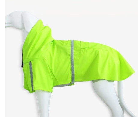 Spring/Summer Dog Raincoat: Waterproof Reflective Cape for All Dogs - Green / L - Accessories