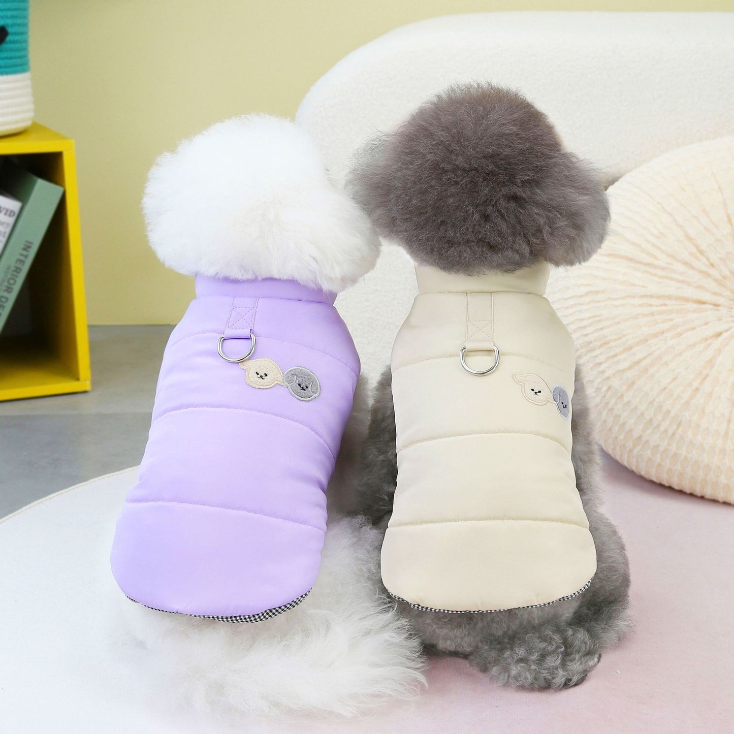 Warm Cotton Dog Vest | Casual Winter Dog Jacket in Multiple Colors - coats