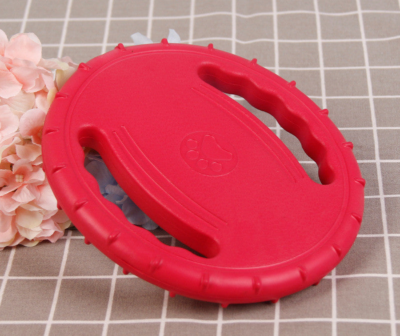 Durable Plastic Dog Bite Ring | Interactive Dog Training And Chew Toy 3style dog training