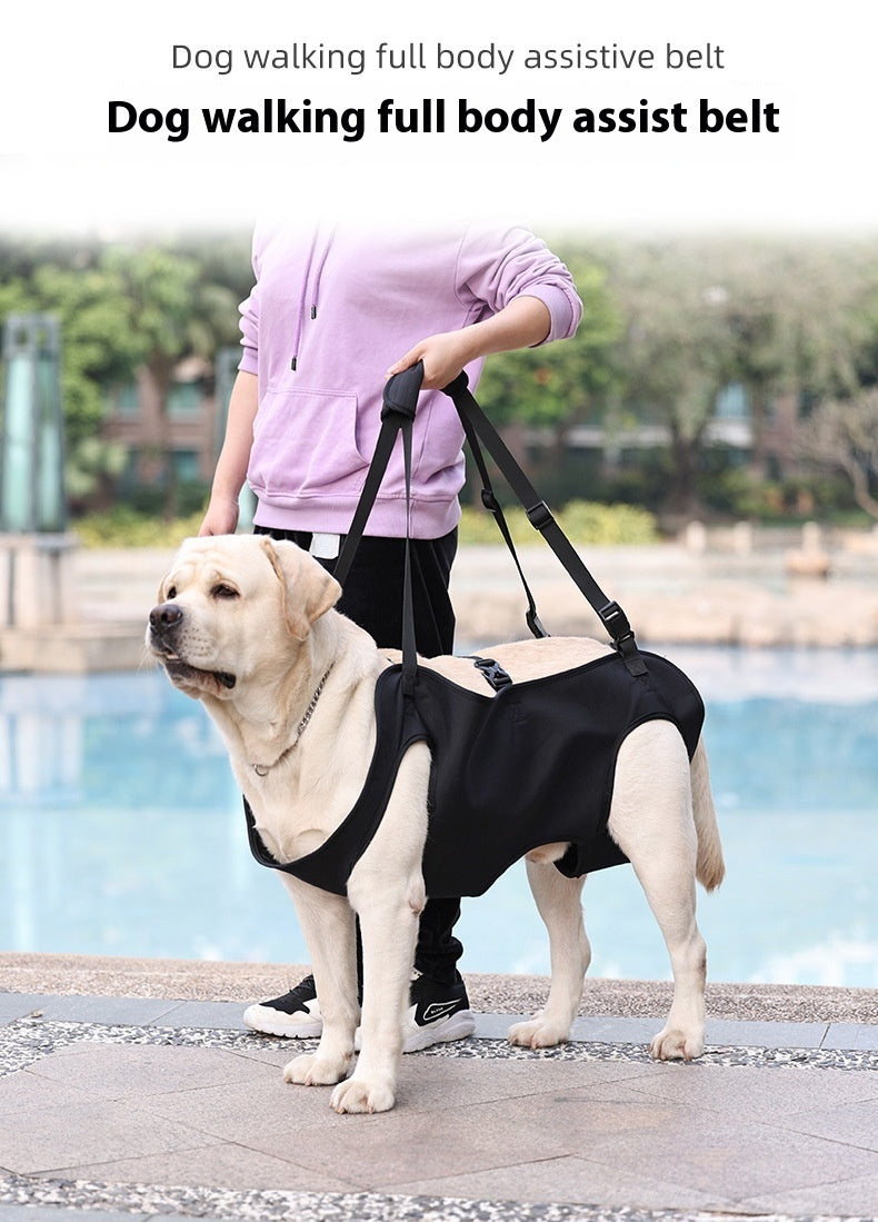 Oxford Cloth Dog Lifting Harness | Support Sling for Injured or Senior Dogs - travel