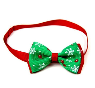 Adjustable Christmas Dog Bow Tie with Bell | Single Piece Dog And Cat Accessory 7 bow