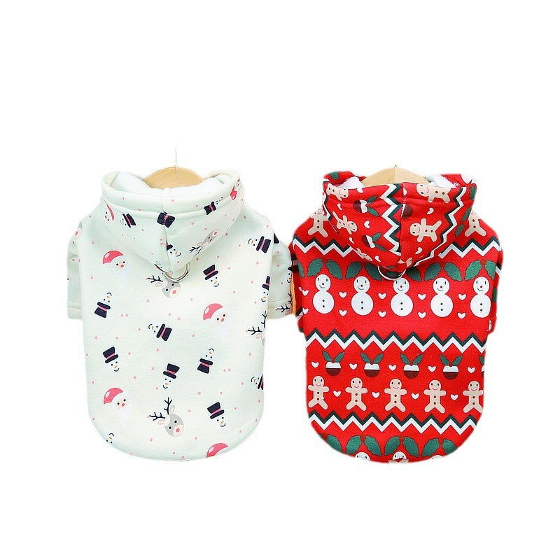 Cozy Christmas Dog Sweatshirt Dog Holiday Christmas Apparel christmas