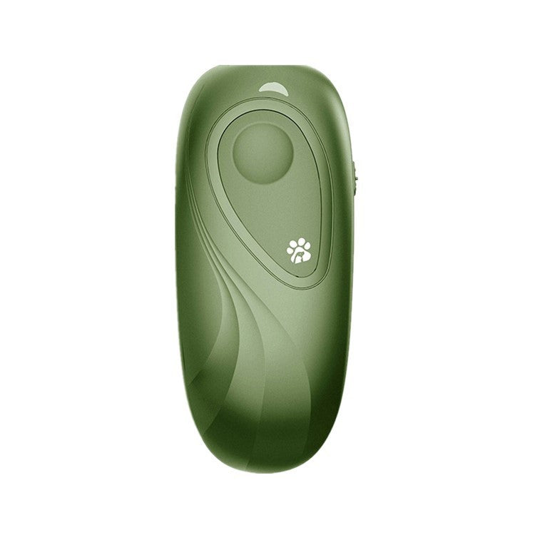 Handheld Ultrasonic Dog Trainer | Adjustable Frequency Anti Bark Device Green beds