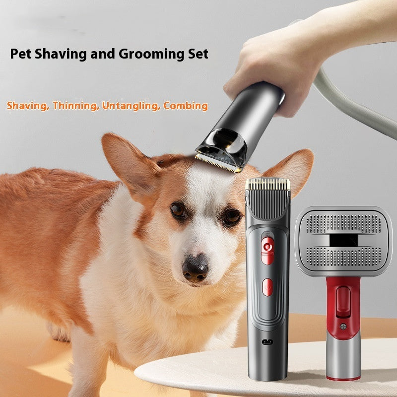 Dog Grooming Vacuum Attachment | Hair Suction Tool for Dogs home