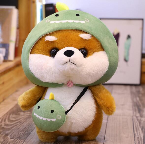Soft Plush Dog Doll Toy | Stuffed Animal for Dogs to Play 25cm / Dinosaur toys