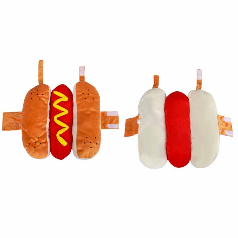Funny Hot Dog Pet Costume | Halloween Outfit for Dogs costumes