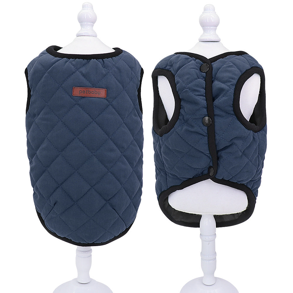 Waterproof Dog Winter Coat | Cold Resistant And Durable Dog Vest - Blue / L - coats