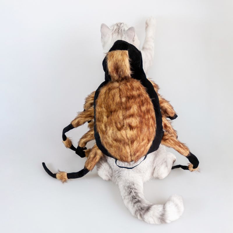 Halloween Dog Spider Costume for Small Dogs | Adjustable 8 Legged Dog Outfit for Parties Pet clothes / S costumes