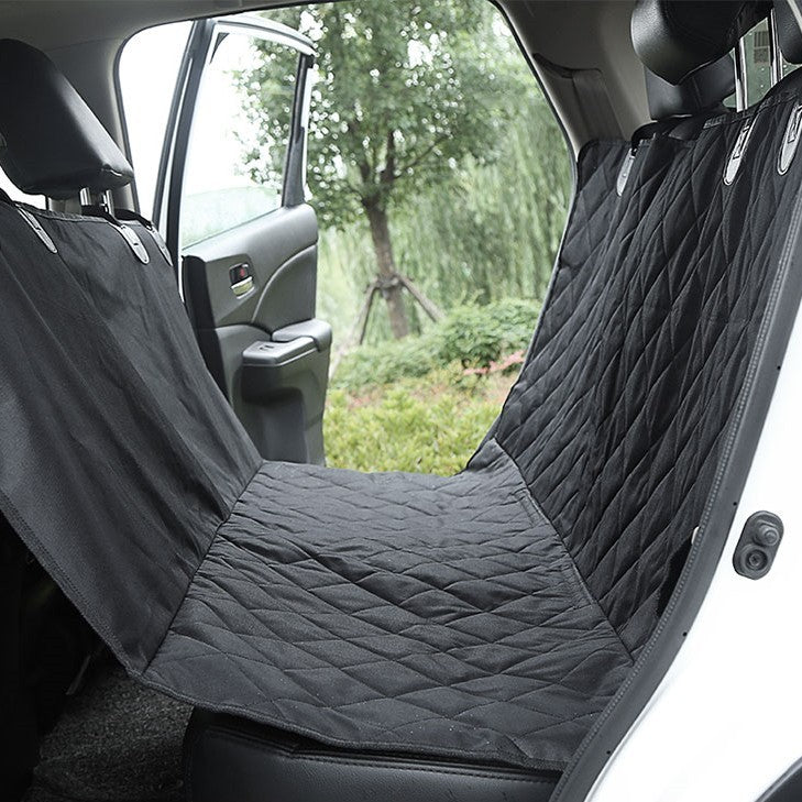 Multi Function Pet Car Dog Seat Cover | Waterproof Dog Travel Hammock Trunk Protector KC01 without side wings travel