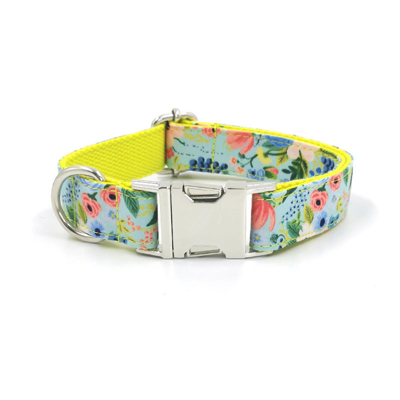 Personalised And Adjustable Dog Collar | Durable Polyester Collar for All Dog Types Dog Collars & Leashes