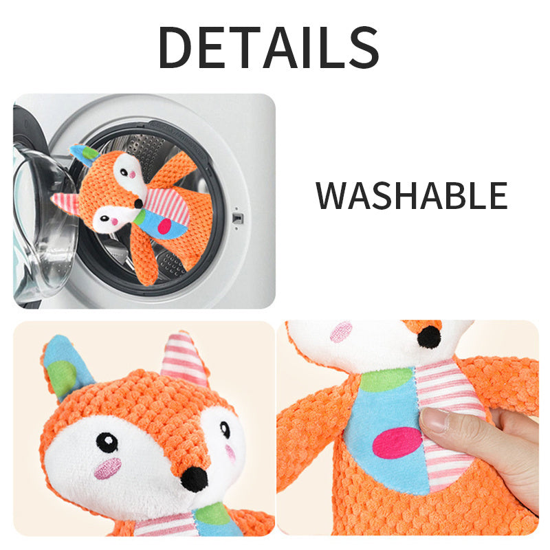 Interactive Dog Plush Goose Toy | Squeaky Chew Toy for Chewer Dogs toys