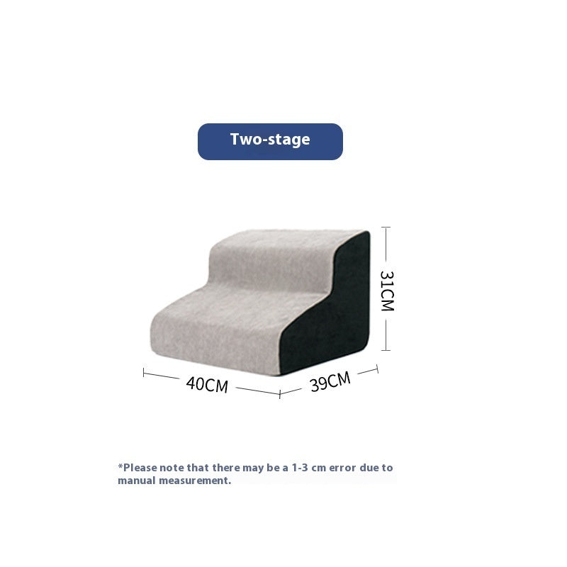 Household Wave Dog Stairs | 2 3 And 4 Step Slope Dog Ramp Domestic Two Sections Stairs home